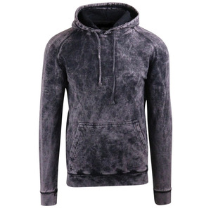 Sudadera con capucha de gran tamaño Unisex de alta calidad, lavado ácido, diseño desteñido al sol, logotipo personalizado bordado, sudaderas con capucha térmicas para - Product Image 1