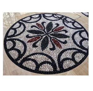 Free Installation Outdoor <b>Stone</b> Mosaic Art <b>Pebble</b> Mosaic <b>Stone</b> for European Landscaping - Product Image 1