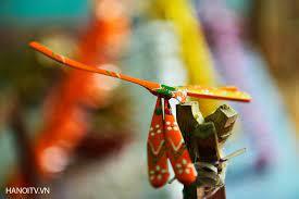 Libélula de bambú juguete para regalo hecho a mano más barato libélula de bambú autoequilibrante precio más barato - Product Image 4