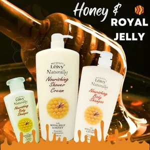 Leivy natürlich pflegende Dusch creme mit Royal Jelly & Honey Flüssig seife Malaysia OEM Factory