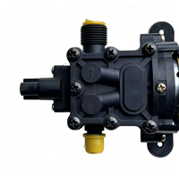 Pompa Booster Diafragma DC 21V Berkualitas Tinggi 12L Min 1.2MPa Pompa Air Self Priming untuk Penyemprot Pertanian