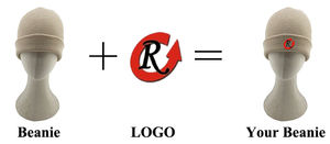 Bonnet en acrylique 100% personnalisé, accessoire d'hiver tricoté chaud de haute qualité, broderie de logo, unisexe pour adultes bébés, style sportif - Product Image 6