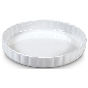 Cool12 - Bandeja para Hornear de Cerámica Blanca de 29 cm, Rectangular, Duradera, Moderna, Apta para Horno, para Fiestas, Bodas y Cocina Casera - Product Image 1