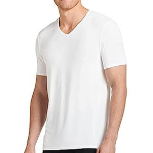 Venta al por mayor de encargo de alta calidad de peso pesado de gran tamaño de los hombres 100% algodón 220 GSM camiseta de microfibra con logotipo personalizado - Product Image 1