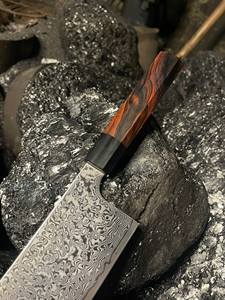 Cuchillo de Cocina de Acero de Damasco Premium, Cuchillo de Chef de Metal Reciclado para Restaurante y Hogar, Cuchillo de Cocina de Acero de Vietnam - Product Image 5