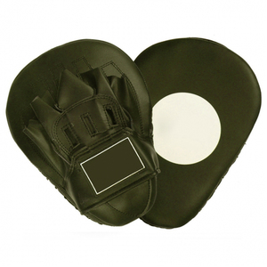 Mitaines de boxe en cuir de style nouveau personnalisables coussinets de mise au point ronds et cibles à main pour l'entraînement de fitness MMA - Product Image 3