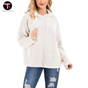 เสื้อฮู้ดตัวหลวมสำหรับผู้หญิงเสื้อผ้ายาวน้ำหนักเบาและขายดีใน2025ออกแบบโลโก้ได้ตามต้องการ - Product Image 5