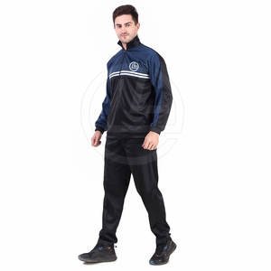 Survêtement d'hiver en polyester pour hommes, doublure intérieure douce, coutures durables, léger, respirant, style classique de haute qualité - Product Image 3