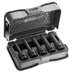 Juego de Puntas de Impacto XZN Facom de 1/2'', Kit de Herramientas de 5 Piezas - Product Image 1