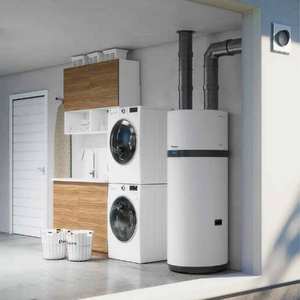 Calentador de Agua con Bomba de Calor Daikin Monobloc DHW EKHH200CV3 200L, Unidad Individual - Product Image 2