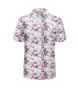 Camisa de vestir para hombre personalizada Mezcla de poliéster transpirable Estilo de negocios OEM/ODM Exportación de Vietnam - Product Image 1