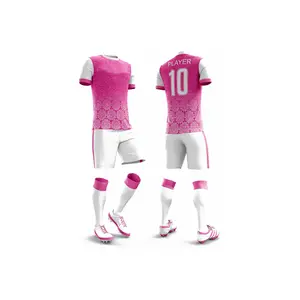 价格便宜的团队穿高品质定制数字升华球衣男士运动服足球服