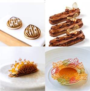 <span class=keywords><strong>Tacos</strong></span> de 3 agujeros, alfombrilla de encaje de silicona, hoja hueca, molde de caramelo, plantilla de decoración de pasteles, artesanía de azúcar, impresión, decoración de pasteles comestibles - Product Image 6