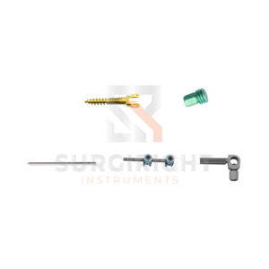 สกรูเกลียวเดี่ยวทำจากไทเทเนียมอัลลอยระบบ5.5แบบเกลียวคู่ - Product Image 1