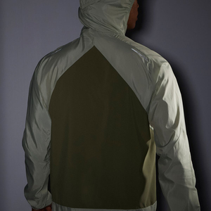 Custom Wholesale <b>Lightweight</b> Waterproof Windbreaker <b>Men's</b> Outdoor Hooded Sport <b>Jacket</b> Windproof Breathable Hiking <b>Rain</b> Coat - Product Image 6