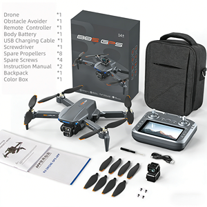 <span class=keywords><strong>Drone</strong></span> Pieghevole Entry-Level B8S con Schermo a Colori da 4,5 Pollici, Doppia Fotocamera HD e Sistema di Evitamento Ostacoli per Fotografia Aerea - Product Image 6