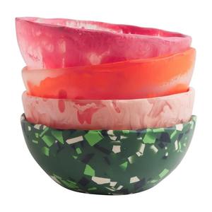 Tazón de Resina Hecho a Mano de Primera Calidad, Ecológico, Apto para Alimentos, Apto para Lavavajillas, Vajilla para Servir Ensaladas y Frutas, para Venta al por Mayor - Product Image 6