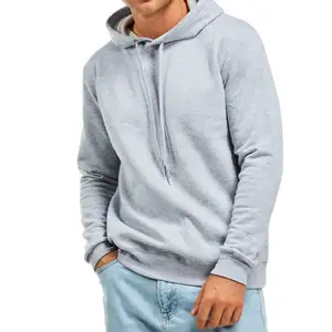 เสื้อฮู้ดแบบสวมหัวสำหรับผู้ชายเสื้อสเวตเตอร์มีฮู้ดแบบลำลองแขนยาวเสื้อคลาสไม่เหมือนใครโลโก้ตามสั่ง - Product Image 3