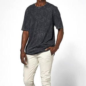 Camiseta de Algodón 100% para Hombre, Corte Holgado, Estampado Digital, Logotipo Personalizado, Lavado Ácido, Ecológica y de Secado Rápido, Superventas - Product Image 4