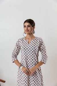 Mini pantalones Anar Kurta de lavanda de alta calidad, estilo de moda indio, fabricante indio, ropa paquistaní India Premium - Product Image 4