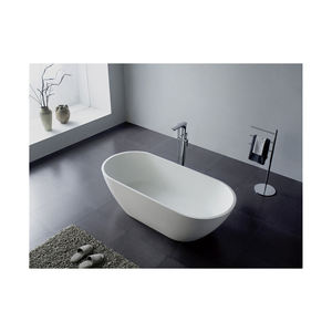 Fregadero de baño de mármol artesanal Benoa increíble y bellamente 1 lavado a mano de piedra de Río sólido - Product Image 3