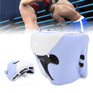 2026 Latest New Arrival High Quality Leather Boxing <b>Head</b> Guard Professional Made in Pakistan - Product Image 6