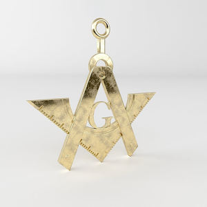 Chine usine en gros moule gratuit maçonnique grec lettre sororité insigne broche lettre broche avec cartes de support Ronpex - Product Image 2