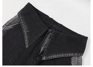 Pantalones Vaqueros Holgados de Estilo Urbano para Hombre, de Algodón de Alta Calidad, Lavado Claro, Estilo Baggy, Talla Grande - Product Image 4