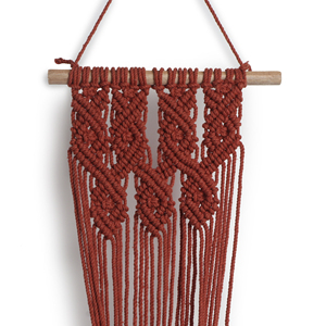 Colgador de plantas de pared de algodón natural hecho a mano de 6 a 12 pulgadas soporte para plantas de interior y exterior - Product Image 3