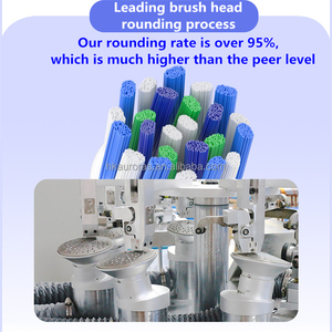 Adult Electric <b>Toothbrush</b> <b>Head</b> with 4pcs Soft Dupont Bristles for Household Hotel Outdoor Use - Product Image 3