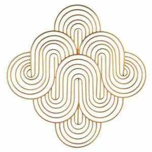 Décoration murale en métal moderne, de haute qualité, luxueuse, noire, faite à la main, personnalisable, cadeau d'anniversaire pour la maison, le bureau, l'hôtel - Product Image 2