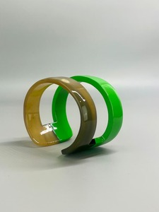 Artisans indiens Bracelet jonc en corne de buffle Boutons de manchette noirs de style ange d'Inde par HF CRAFTS à Low Coast - Product Image 5