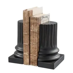 Biểu Tượng Tùy Chỉnh Óc Chó Gỗ Kim Loại Cơ Phòng Nghiên Cứu Kệ Sách Trẻ Em Bằng Gỗ Bookends Cho Bàn Trang Trí