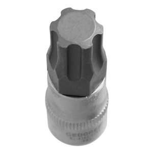 Gedore KL-4043-100 10-Piece Screwdriver Insert <b>Set</b> 1/4'' + 3/8'' IP TX-Plus for <b>Socket</b> Use - Product Image 2
