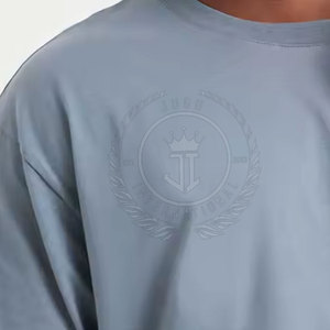 Camisetas Formales de Punto, Hechas en Fábrica, Precio al por Mayor, Estilo Holgado, Corte Regular, Ropa para Adultos, Ecológicas, Transpirables, de Alta Calidad - Product Image 6