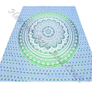 Tapisserie imprimée Hippie personnalisée, tapisserie murale indienne moderne, Mandala, nouvelle collection 2023 - Product Image 3