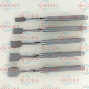 Medoria International Juego de 5 Osteótomos Óseos de 6mm 8mm 10mm 12mm 15mm Instrumentos Quirúrgicos Ortopédicos - Product Image 5