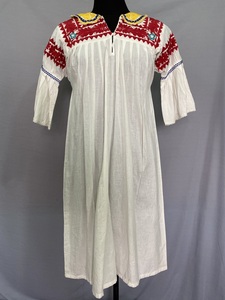 Vestidos de verano para mujer Tela de algodón Sin tirantes Suave Floral Beach Western Dress Long One Piece para mujer Frock - Product Image 2