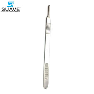 Meilleure base matérielle en acier inoxydable des instruments chirurgicaux Poignée de scalpel chirurgical par SUAVE INSTRUMENTS SURGICAUX - Product Image 2