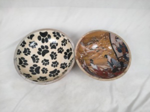 Bol rond en bambou écologique, origine Vietnam, fait main, style mignon, capacité supérieure à 10L, pour occasions de mariage, utilisation pour salades et desserts - Product Image 5