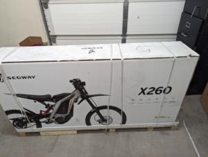 Nuevas Segs ways - Dirt eBike x260 con 74.6 millas de alcance máximo y 46.6 mph de velocidad máxima - Negro - Product Image 5