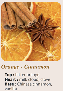 Vela Aromática de Lujo Moderna Hecha a Mano con Aroma a Naranja y Canela de 15cl con Logotipo Personalizado, Cera Mixta en Cilindro, Hecho en Francia - Product Image 5