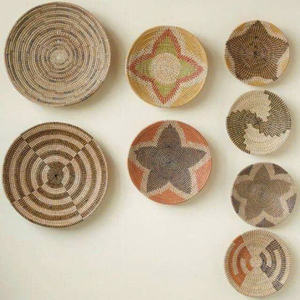 Plaque murale en herbe de mer Eco Choice, décoration murale naturelle et durable - Product Image 3