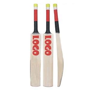 Wholesale 2024 Custom Logo Wood Hard Ball Cricket <b>Bat</b> with Best Edge High Quality OEM Service Low MOQ Low Price - Product Image 1