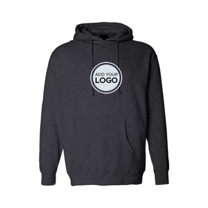Sudadera con capucha con estampado bajo demanda de empresa comercial independiente al por mayor a granel - Product Image 3