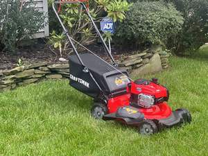 Tondeuse à gazon autotractée sans fil télécommandée, moteur hybride essence-électrique 173cc 1200W, qualité industrielle DIY pour jardin - Product Image 2