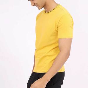 เสื้อยืดผู้ชายคุณภาพสูง เสื้อยืดลำลองน้ำหนักเบา สีพื้น ลายพิมพ์ เสื้อยืดผู้ชาย - Product Image 3