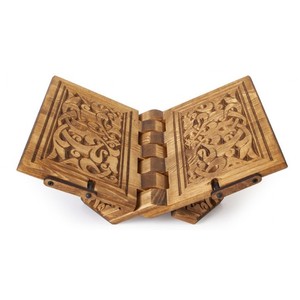 TS020 <b>Wooden</b> Desktop Lectern with Holes for Computer <b>Desks</b>-in Stock - Product Image 2