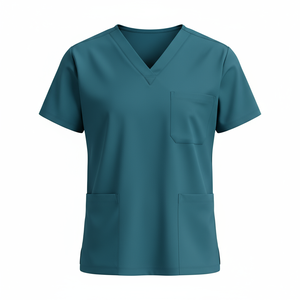 Uniformes de Enfermería para Mujer con Logotipo Personalizado de Alta Calidad, Conjuntos de Uniformes Médicos, Ropa de Hospital al por Mayor, Cuello en V, Manga Corta - Product Image 1