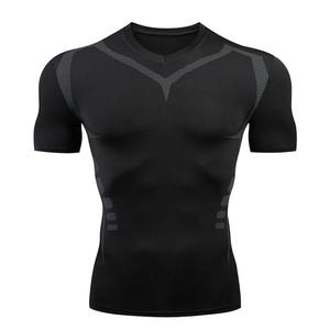 Nuevas camisas de compresión para gimnasio Rash Guard personalizadas BJJ Rash Guard Plain Blank para hombre a la venta - Product Image 4